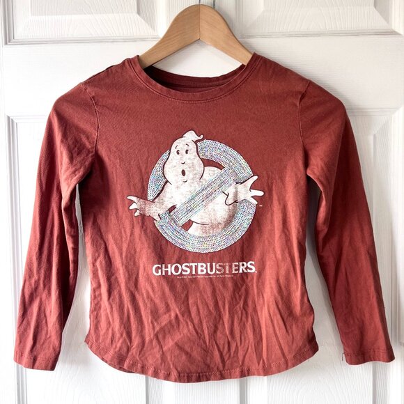 Gap Kids Ghostbuster Long Sleeve Cotton Tee Size Medium (EUC) - Picture 1 of 4